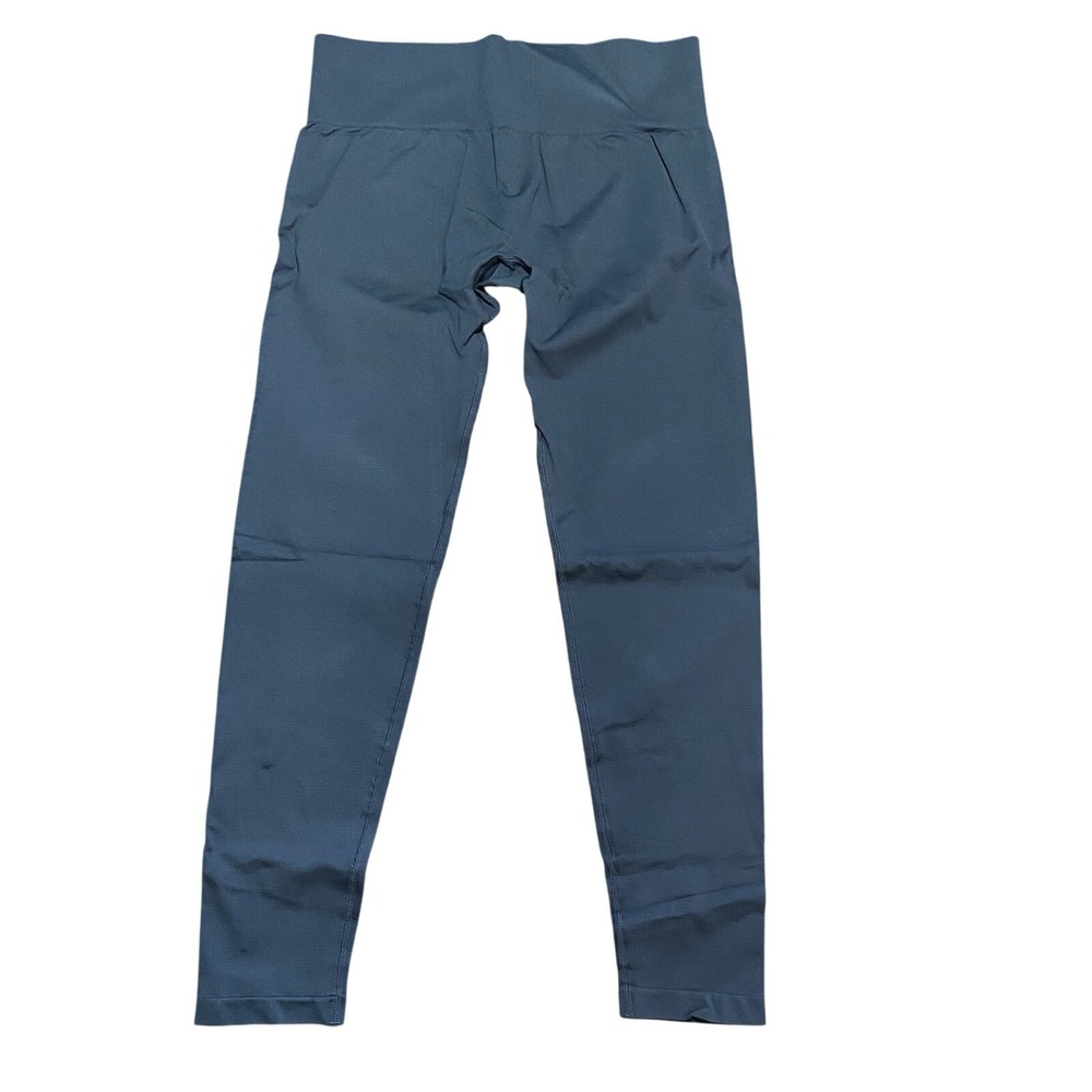 HALARA NWOT High Waisted 7/8 Ankle‎ Seamless Legging Size XL Smokey Blue